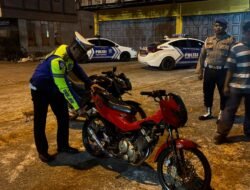 Cipta Kondisi KRYD, Polresta Barelang Amankan 25 Unit Kendaraan Knalpot Brong