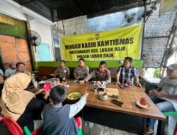Polsek Lubuk Baja Gelar Minggu Kasih Kamtibmas di Warung Cak Sis