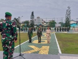 Kodim 1015/Sampit Semangat Gelar Upacara 17