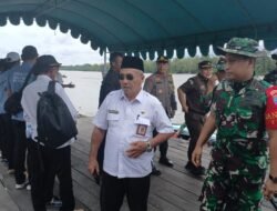 Dandim 1015/Sampit Beserta Rombongan Cek Sasaran Fisik TMMD Reg ke 123