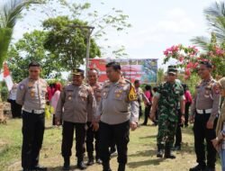 Panen Ikan di Kolam Polsek, Kapolresta Palangkaraya Tanda Nyata Atas Dukungan Program Ketahanan Pangan