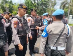 Propam Polresta Palangka Raya Lakukan Pengecekan Sajam dan Senpi Jelang Pengamanan