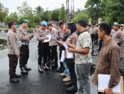 Sipropam Polresta Palangka Raya Cek Absensi Personel Tiap Satfung Anggota