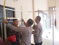 Kasidokkes Polresta Palangka Raya Pimpin Langsung Rikkes Pendaftaran Polri
