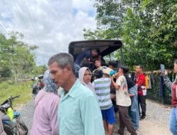 Polsek Sabangau Bersama Warga Berhasil Evakuasi ODGJ Di Kameloh Baru  