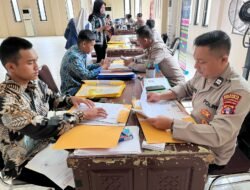 Polresta Palangka Raya Lakukan Pemeriksaan Berkas Calon Anggota Polri  