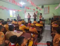Peduli Keselamatan Pelajar, Satbinmas Polresta Palangka Raya Sosialisasikan Cegah Bullying