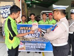 Satlantas Polresta Palangka Raya Sosialisasikan Ops Keselamatan Telabang 2025