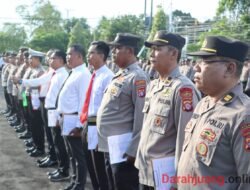 Wakapolresta bersama Sipropam Palangka Raya Cek Absensi Personel