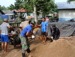 Satgas TMMD ke 123 Kodim 1015/Sampit Semangat Berjuang Membangun Kesejahteraan Masyarakat 