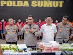 Jaringan Narkoba Internasional Hingga Bandar Berhasil Dibongkar Jajaran Polda Sumut