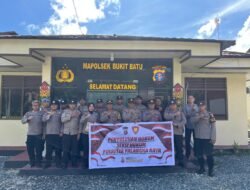 Kasi Hukum Polresta Palangka Raya Sosialisasikan KUHP Baru Di Polsek Bukit Batu