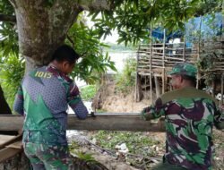 Satgas TMMD Ke 123 Kodim 1015/Sampit Lanjutkan Pembangunan Demi Kemajuan Warga