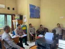 Polsek Sabangau Terima Pra-Audit Kinerja Tahap I Tahun 2025