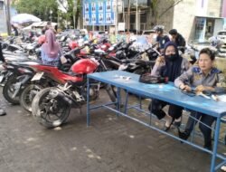 Polrestabes Palembang Lakukan Operasi Terpadu Sasar Kendaraan Tidak Lengkap Administrasi