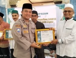 Polsek Nongsa Hadiri Pelepasan Muballigh Kota Batam Sambut Bulan Suci Ramadhan 1446 H