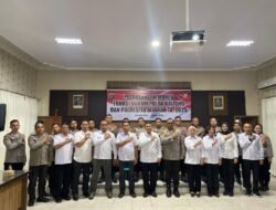Kasi Hukum Polresta Palangka Raya Hadiri Monev Fungsi Hukum Oleh Divkum Polri Di Polda Kalteng 