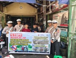 Satlantas Polresta Palangka Raya Lakukan Dikmas Lantas Untuk Kepedulian Pada Masyarakat