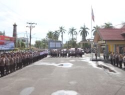 Polres Kotim Gelar Apel Awal Ramadhan, Wakapolres Sampaikan Ini.!