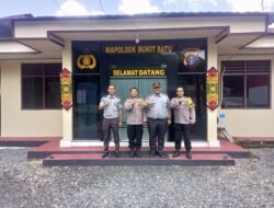 Kapolsek Bukit Batu Terima Kunjungan Kalapas Dan KPLP