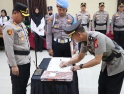 Sertijab Jabatan, Jajaran Polres Kotim Siap Tingkatkan Pelayanan Masyarakat