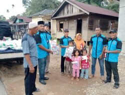 PUK F.SPTI – K.SPSI Desa Balimbing Santuni Puluhan Anak Yatim dan Jompo
