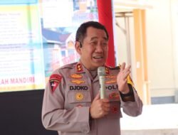 Kapolresta Palangka Raya Hadiri Ground Breaking Serentak Pembangunan Secara Hybrid