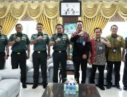 Pangdam I/BB Terima Audiensi Kepala Perwakilan Bank Indonesia (BI) Sumut