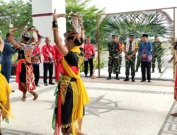 Pemerintah Kabupaten Seruyan Sambut Kedatangan Ketua Tim Wasev TMMD Ke 123 Kodim 1015/Sampit