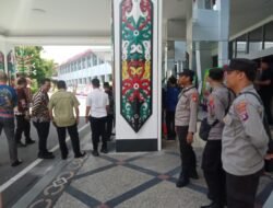 Polresta Palangka Raya Pam Pelantikan Penggerak TP-PKK Dan Tim Pembina Posyandu 