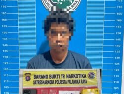 Satresnarkoba Polresta Palangka Raya Berhasil Mengamankan FA Pengedar Sabu