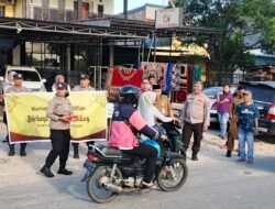 Polsek Sagulung Gelar Road Show Pembagian Takjil di Bulan Suci Ramadhan 1446 H/2025 M