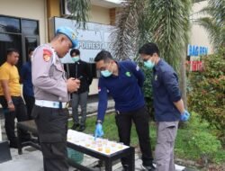 Cegah Penyalahgunaan Narkoba, Polresta Palangka Raya Gelar Tes Urine Para Personil