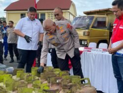 Ratusan Gas Elpiji dan Solar Ilegal Diamankan Polda Kalsel