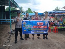Kapolsubsektor Jekan Raya Imbau Warga Bahaya Judi Online 