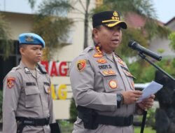 Kapolresta Palangka Raya Gelar Apel HKN, Gelorakan Semangat Nasionalisme dan Pengabdian Personel