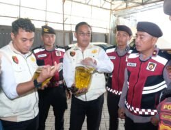 Pengecekan Rutin Anggota Polda Kalsel Ke pasar Pantau Harga Selama Bulan Ramadan