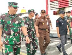 Kasum TNI Kunjungi Satgas Garuda di Provinsi Kalteng