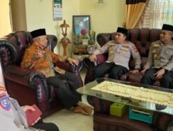 Polres Kotim Gelar Safari Kepada Tokoh Ketua MUI Kabupaten Kotim Di Bulan Suci Ramadhan