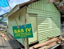 Satgas TMMD Ke-123 Selesai 100 Persen Pembagunan RTLH