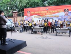 Gelar Apel Kesiapsiagaan Operasi Ketupat, Kadiv Humas Polri: Kesiapan Personel Pengamanan Mudik