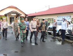 Polres Batola Menggelar Upacara  Pasukan Operasi Ketupat Intan  Dalam Rangka Pengamanan Mudik Lebaran 1446 H. 2025 M