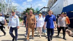 Kapolres Kotim Hadiri Pelepasan Mudik Gratis Bertajuk Mudik Aman Sampai Tujuan 