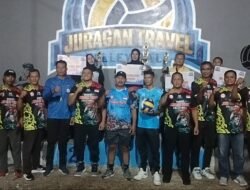 Final Turnamen Voly Ball Ramadan Cup Juragan Travel Sajikan Pertandingan Seru Dan menegangkan