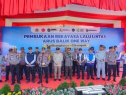 Lepas Flag Off One Way, Kapolri: Prediksi Puncak Arus Balik Hari ini