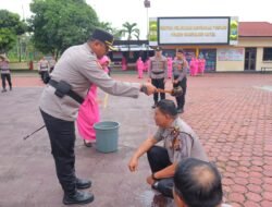 Dua Kapolsek Jajaran Polres Madina Naik Pangkat dari AKP ke Kompol