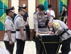 Sertijab beberapa Pejabat Polda Kalsel, Ini Nama Nama Dan Jabatan Nya