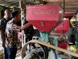 Optimalkan Sergap, Pasiter Kodim 1015/Sampit Sambangi Penggilingan Padi Di Kotim