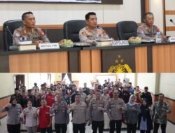 Polres Kotim Gelar Sosialisasi Pembinaan Dan Penyuluhan Bersama Ditbinmas Polda Kalteng