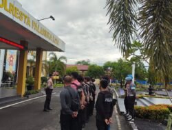 Polresta Palangka Raya Gelar Apel Kesiapan Patroli Hari Paskah